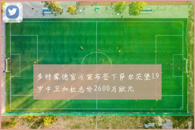 多特蒙德官方宣布签下萨尔茨堡19岁中卫加杜总价2600万欧元