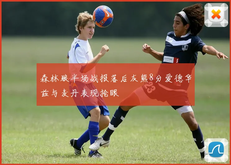 森林狼半场战报落后灰熊8分爱德华兹与麦丹表现抢眼